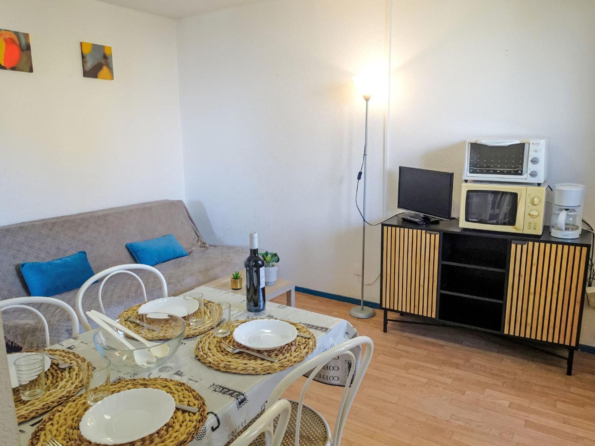 Apartment Pleine Vue Sur Mer By Interhome Saint-Pierre-la-Mer  Dış mekan fotoğraf